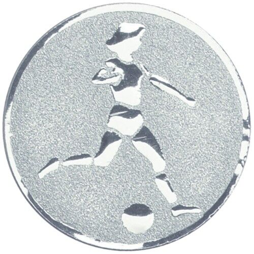 Metal Female Football Centre 25Mm - Silver 1" Thumbnail