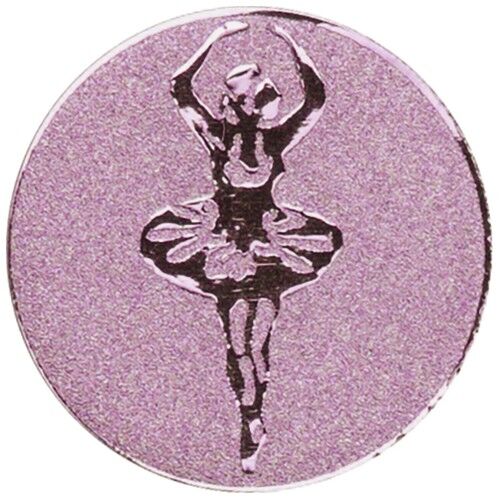 Metal Ballerina Centre 25Mm - Bronze 1" Thumbnail