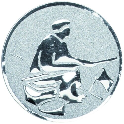 Metal Fishing Centre 25Mm - Silver 1" Thumbnail