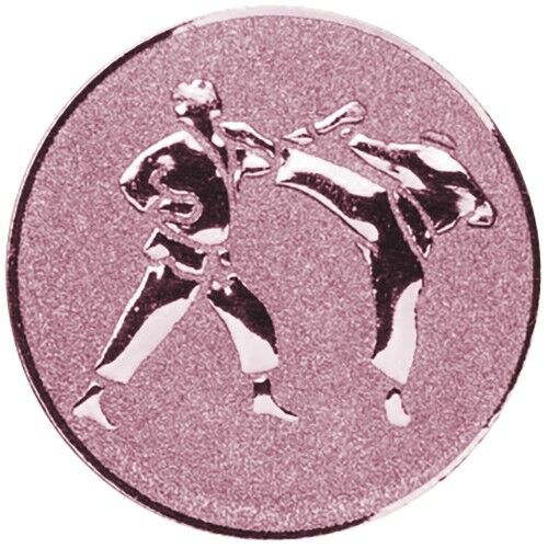 Metal Karate Centre 25Mm - Bronze 1" Thumbnail