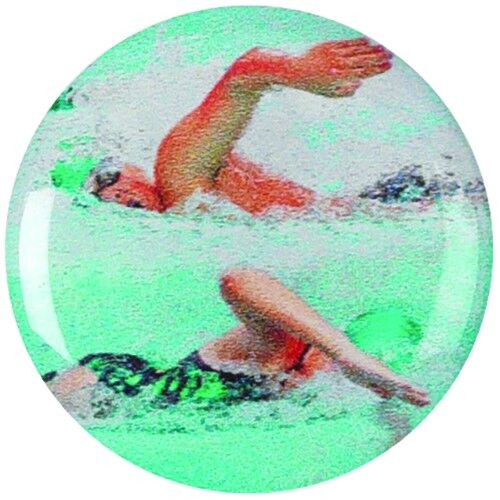 Acrylic Photo Action Centre Swimming - 1" Thumbnail