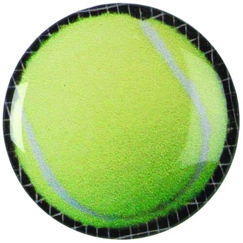 Acrylic Photo Action Centre Tennis Ball - 1" Thumbnail
