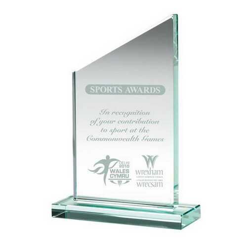 Jade Glass Plaque - 8.5" Thumbnail