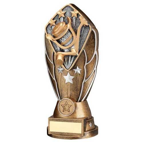 Brz/Silv Diamond Column + 'Angling' Disc & Plate - 9.5" Thumbnail