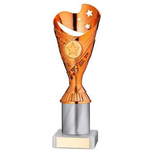 Copper/White Plastic 'Sabre' Cup Assembled On Marble - 10" Thumbnail