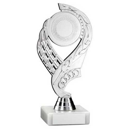 Silver  'Olympic' Holder Assembled On Marble - 7" Thumbnail