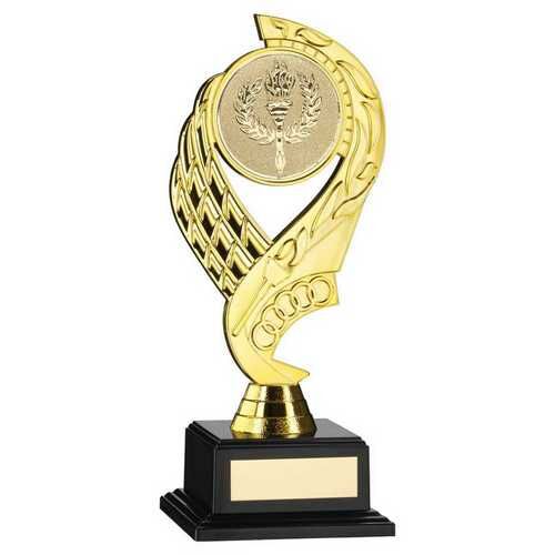 Gold Plastic 'Olympic' Holder On Base - 8.5" Thumbnail