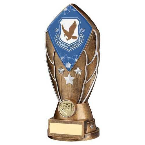 Brz/Silv Special Diamond Column & Plate (Sp-Diamond Centre) - 9.5" Thumbnail