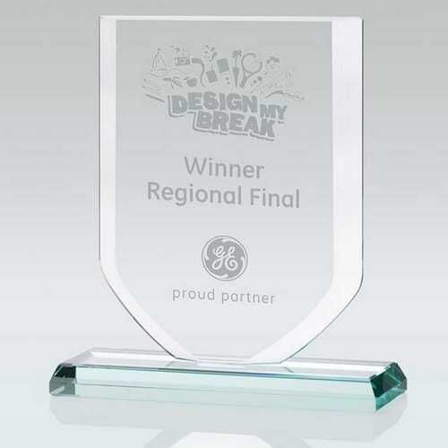 Jade Glass Shield  - 6.75" Thumbnail