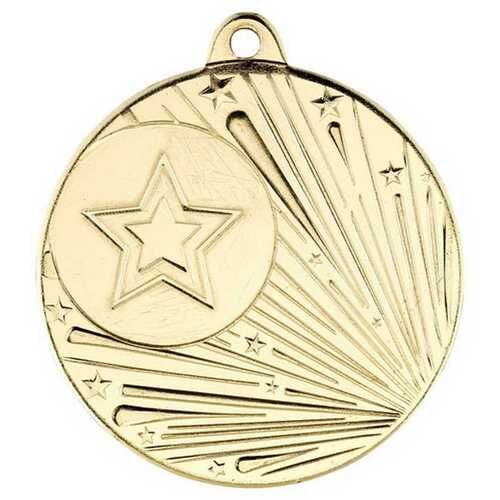 Shooting Star Medal Gold - 2" Thumbnail
