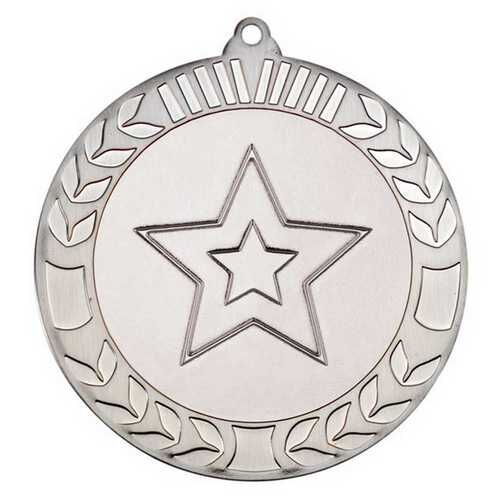 Wreath Medal  - Antique Silv 2.75" Thumbnail