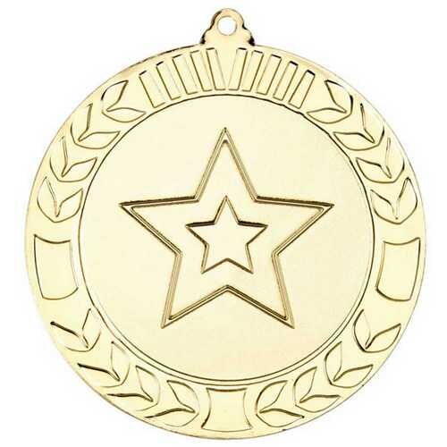 Wreath Medal  - Gold 2.75" Thumbnail