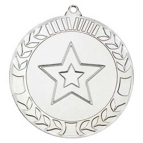 Wreath Medal  - Silver 2.75" Thumbnail