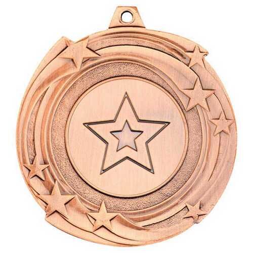 Star Cyclone Medal  - Bronze 2" Thumbnail