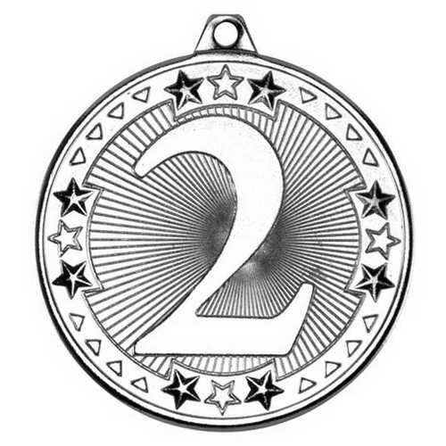 Tri Star Medal - 2Nd Silver 2" Thumbnail