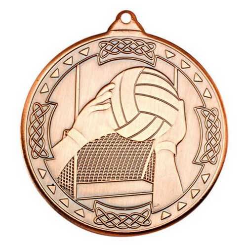 Gaelic Football Celtic Medal - Bronze 2" Thumbnail