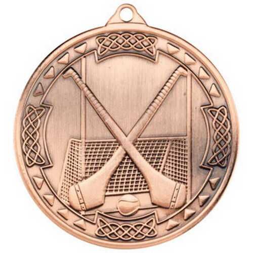 Hurling Celtic Medal - Bronze 2" Thumbnail