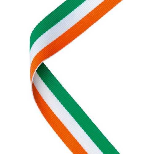 Medal Ribbon Green/White/Orange Thumbnail