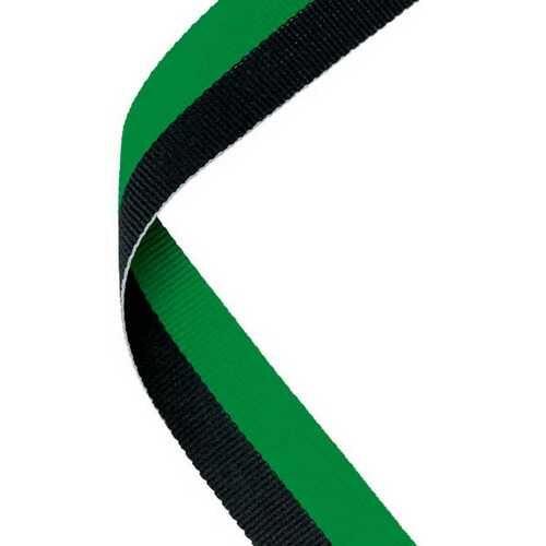 Medal Ribbon Green/Black Thumbnail