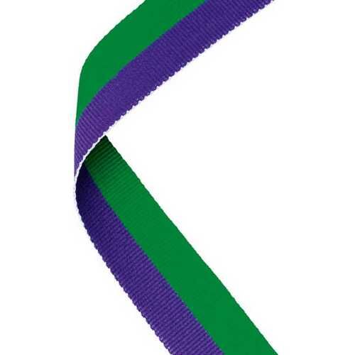 Medal Ribbon Purple/Green Thumbnail