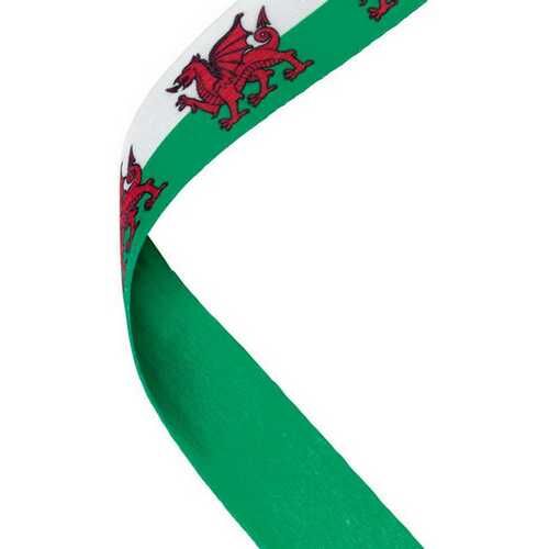 Medal Ribbon Welsh Flag Thumbnail