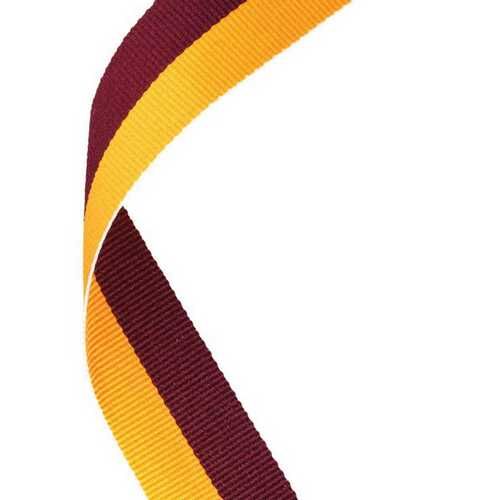 Medal Ribbon Maroon/Gold Thumbnail