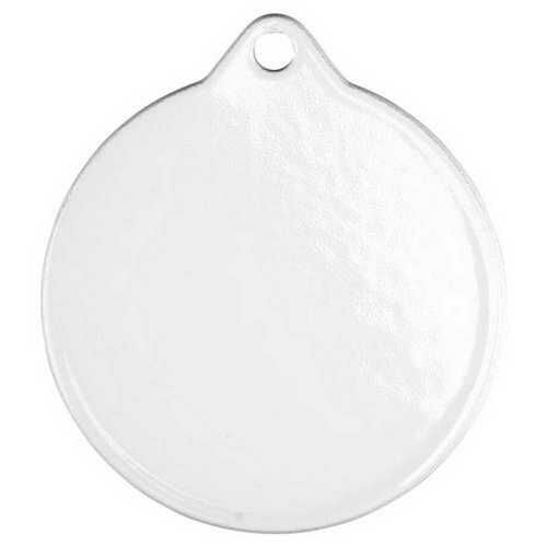 Plain White Round Medal Used For Sublimation - 2" Thumbnail