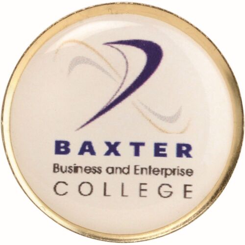 Aluminium Badge Gold - 1.125" Thumbnail