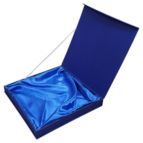 Blue Presentation Box For Salvers - 330 X 330 X 35Mm (Fits 12" Salver) Thumbnail