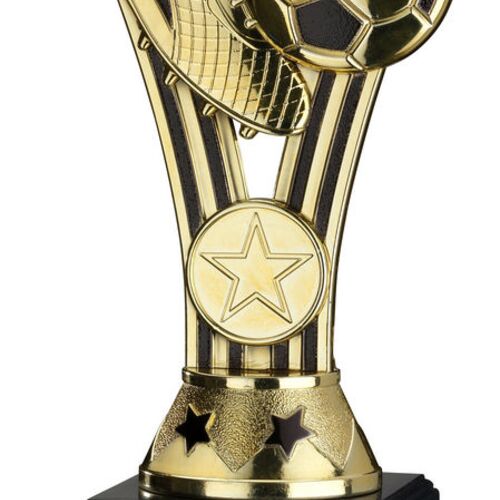 Gold/Black Plastic 'Wembley' Figure On Base - 8.5" Thumbnail