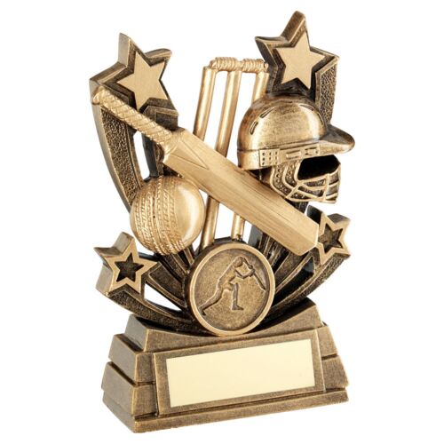 Bronze/Gold Shooting Star Series Cricket With Plate  - 6" Thumbnail