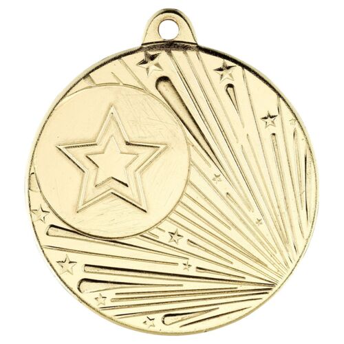 Shooting Star Medal Gold - 2" Thumbnail