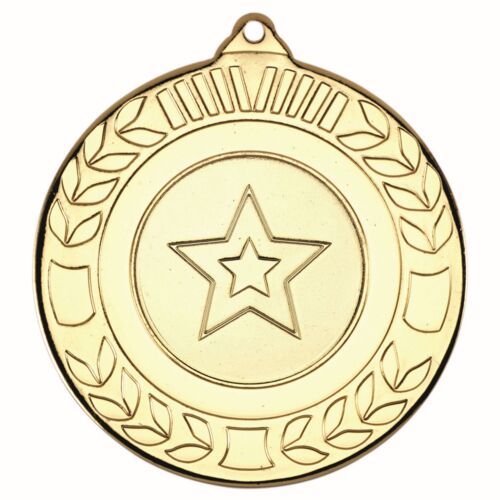 Wreath Medal  - Gold 2" Thumbnail