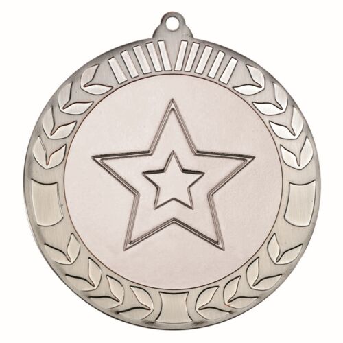 Wreath Medal  - Antique Silv 2.75" Thumbnail