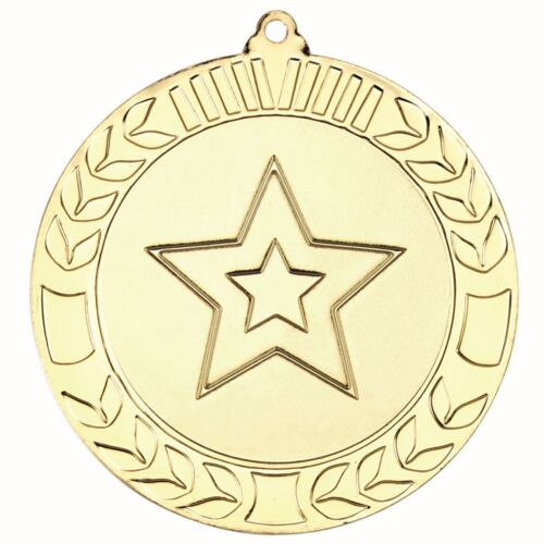 Wreath Medal  - Gold 2.75" Thumbnail