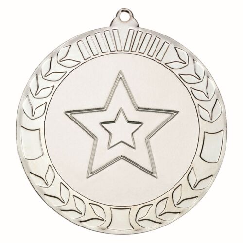 Wreath Medal  - Silver 2.75" Thumbnail