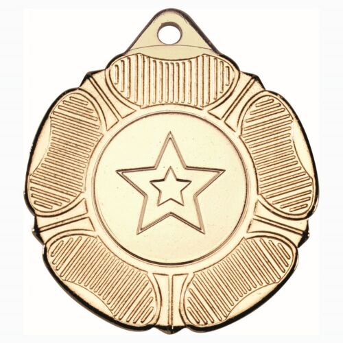 Tudor Rose Medal  - Gold 2" Thumbnail