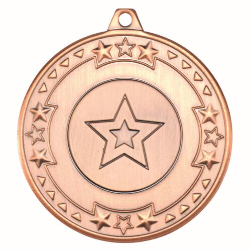 Tri Star Medal  - Bronze 2" Thumbnail