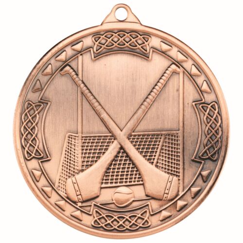 Hurling Celtic Medal - Bronze 2" Thumbnail
