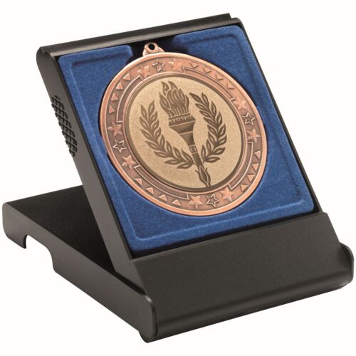 Black Medal Box - Large  4.75" Thumbnail
