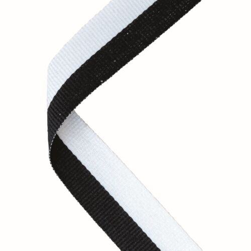 Medal Ribbon Black/White Thumbnail