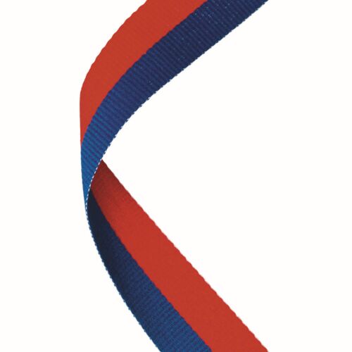 Medal Ribbon Royal Blue/Red Thumbnail