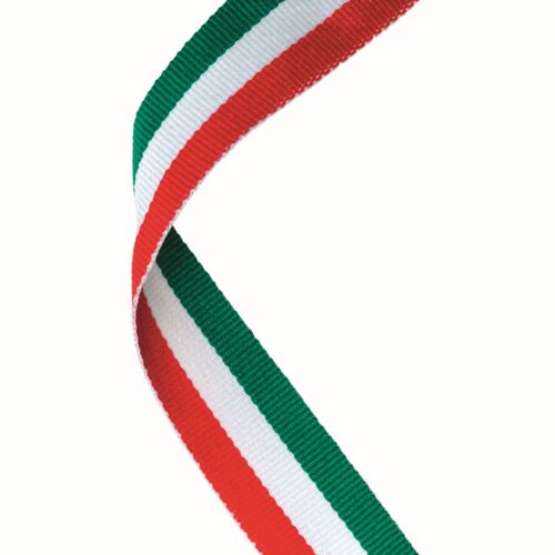 Medal Ribbon Green/White/Red Thumbnail