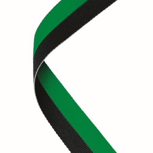 Medal Ribbon Green/Black Thumbnail