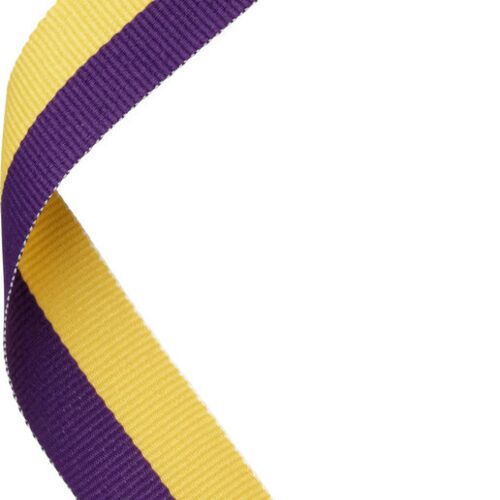 Medal Ribbon Purple/Yellow Thumbnail