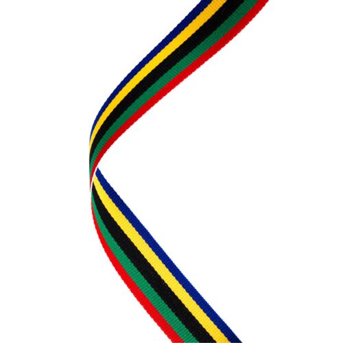 Medal Ribbon Olympic - 30 X 0.875" Thumbnail