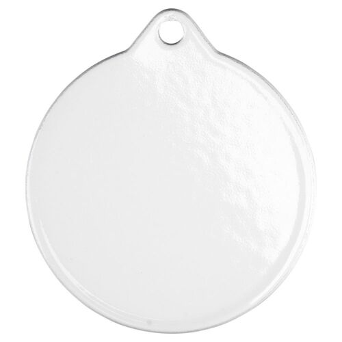 Plain White Round Medal Used For Sublimation - 2" Thumbnail