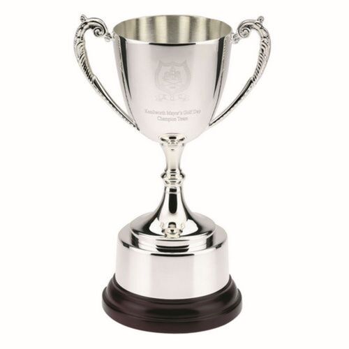 Silver Bright Plated Traditional Cup - 11" Thumbnail