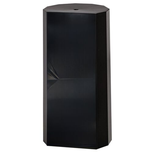 Filled Plastic Column In Black - 7In Thumbnail