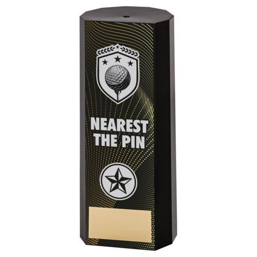 Black Plastic Filled Column Golf Nearest The Pin (1In Cen) - 8.25In Thumbnail